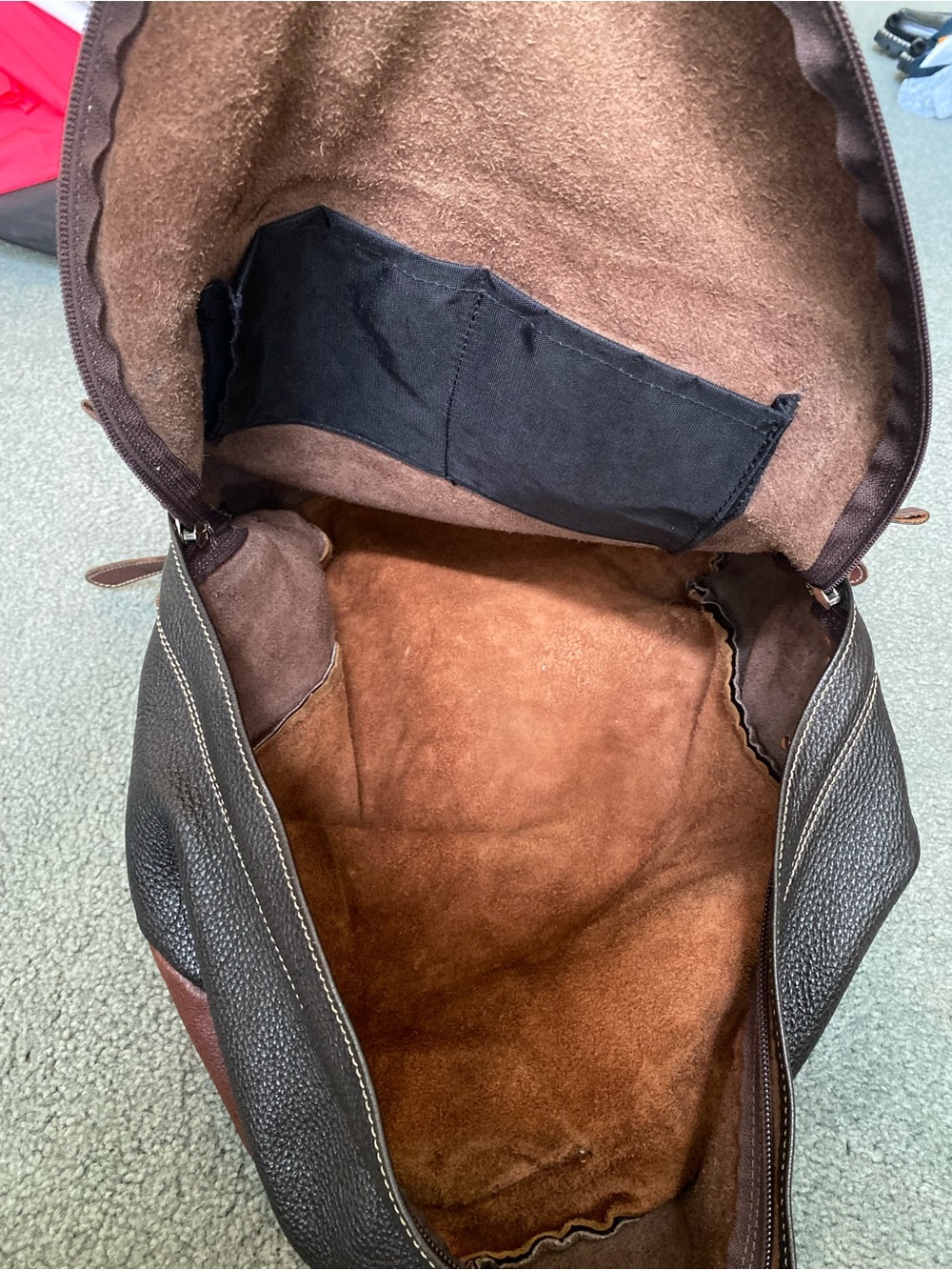 Vintage Roots Leather Backpack - Picture 9 of 9
